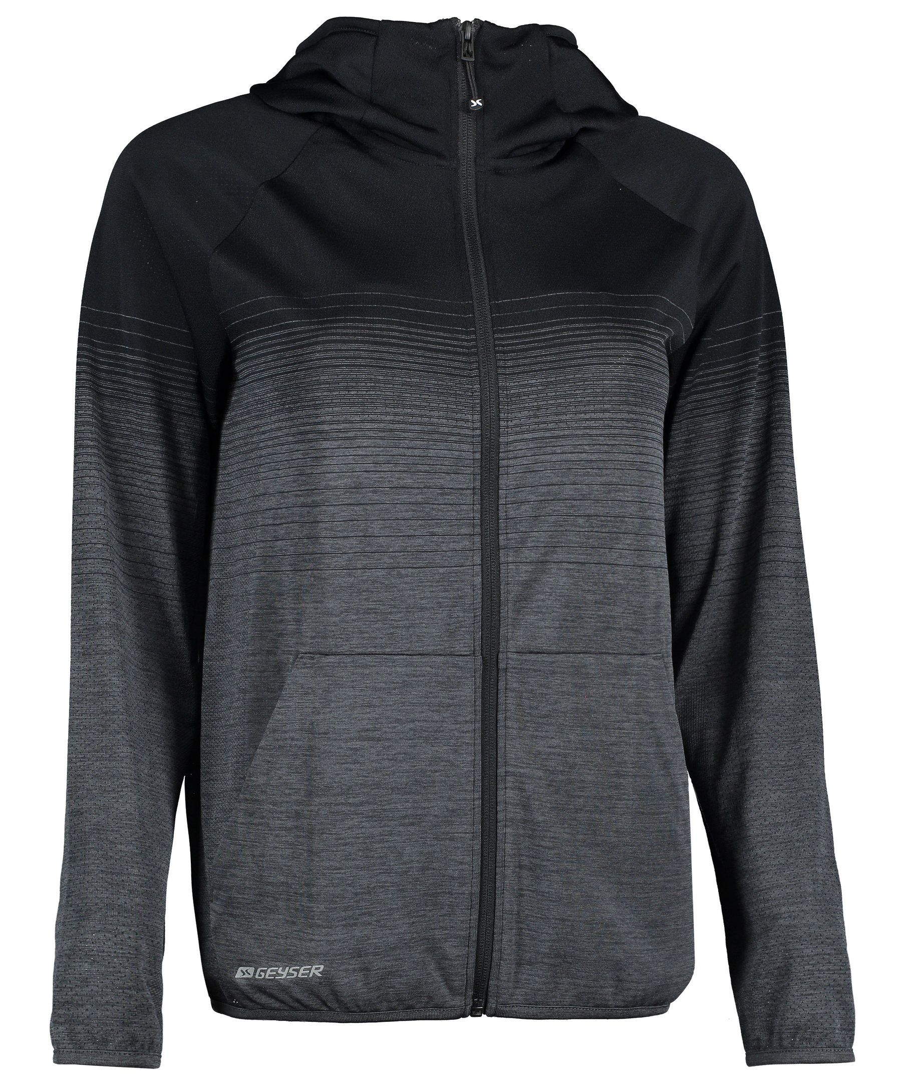 GEYSER Seamless women's cardigan, Black, large image number 1