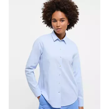Eterna women's Regular Fit Oxford shirt, Light blue
