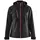 Blåkläder women's softshell jacket, Black/Red, Black/Red, swatch