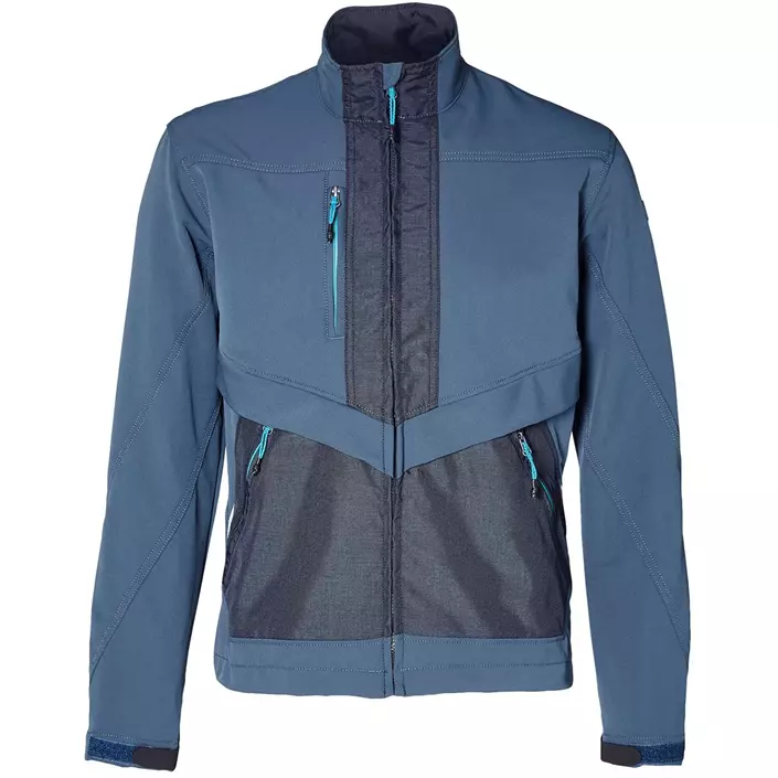 Kansas Evolve craftsman stretch jacket, Steel Blue/Marine Blue, large image number 0