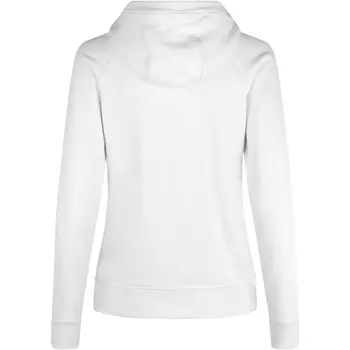 ID Damen Kapuzensweatshirt mit Reißverschluss, Weiß