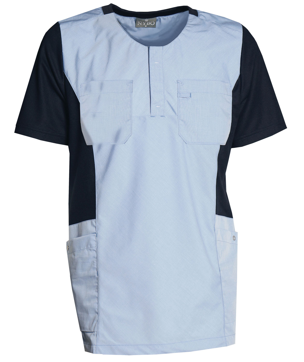 Nybo Workwear Sporty Mix smock, Lightblue