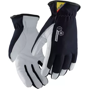 Blåkläder work gloves, Dark Marine/White