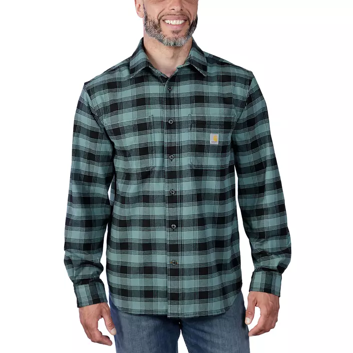 Carhartt Midweight Flanellhemd, Sea Pine, large image number 1