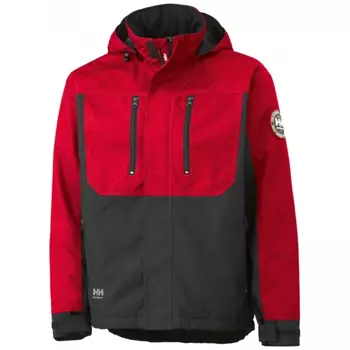 Helly Hansen Berg winter work jacket, Red/Black