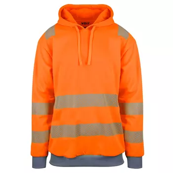 YOU Trelleborg hoodie, Hi-vis Orange