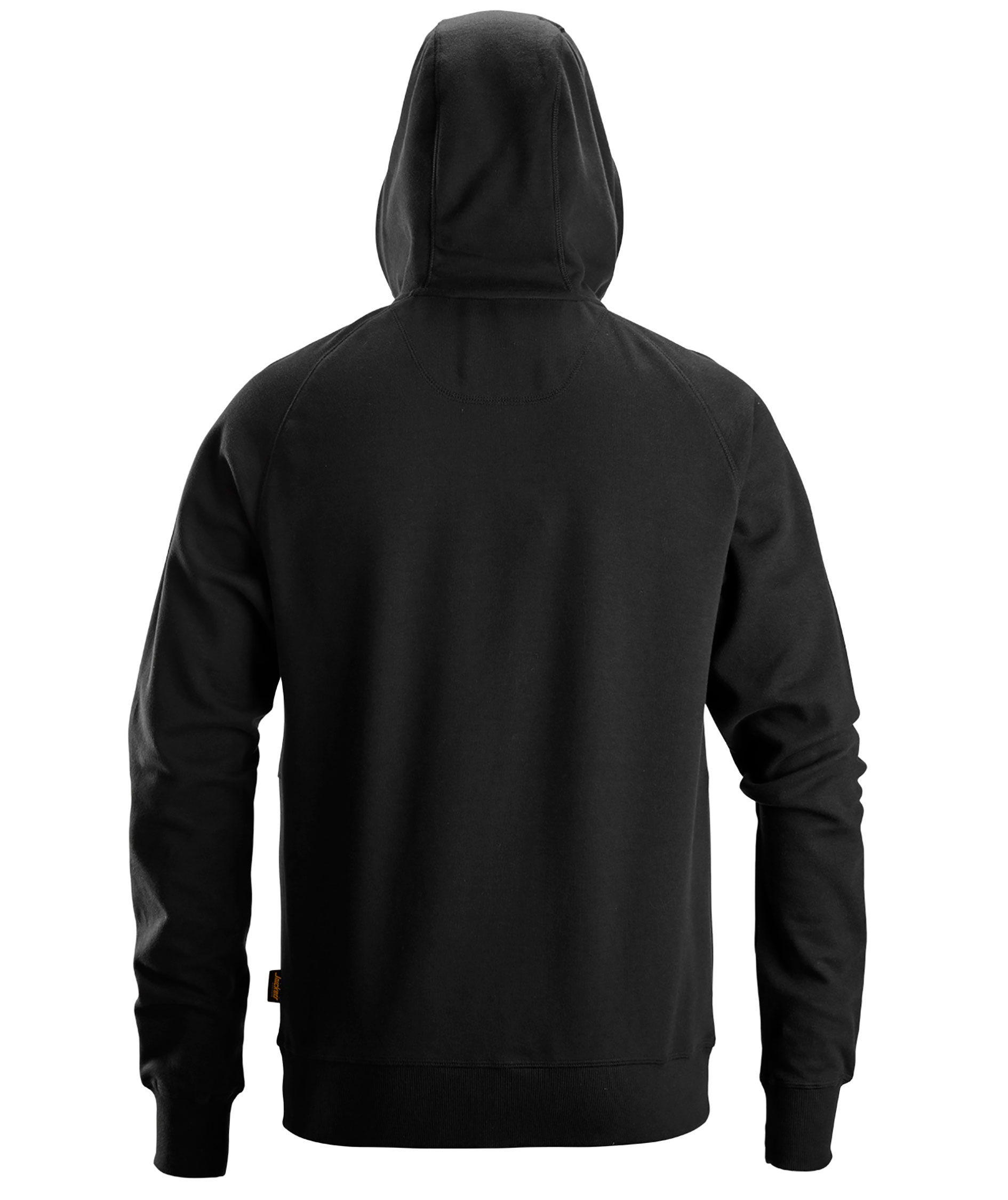Snickers logo hoodie with zipper 2895, Black, large image number 1
