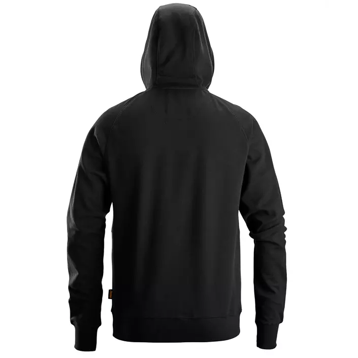 Snickers logo hoodie with zipper 2895, Black, large image number 1