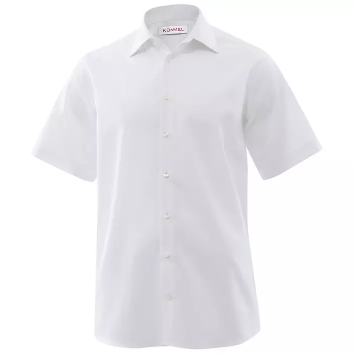 Kümmel Frankfurt Slim fit kurzärmeliges Hemd, Weiß, large image number 0