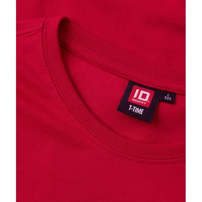 ID Identity T-Time T-shirt Tight, Röd, large image number 3