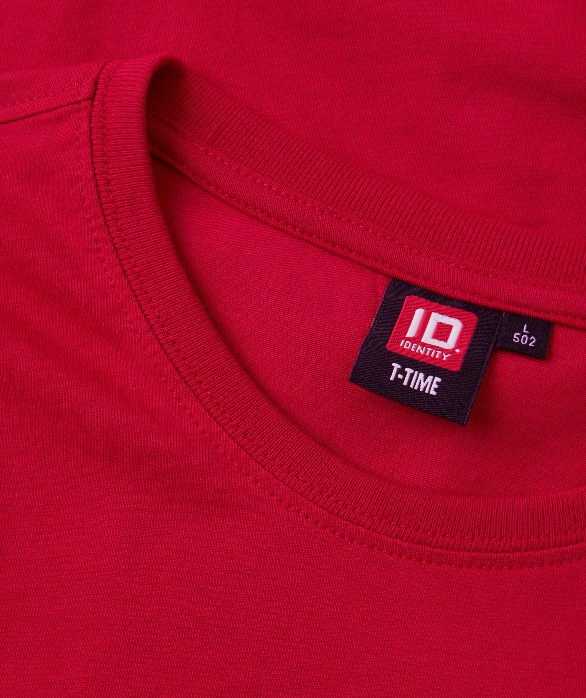 ID T-Time T-shirt Tight, Red, large image number 3