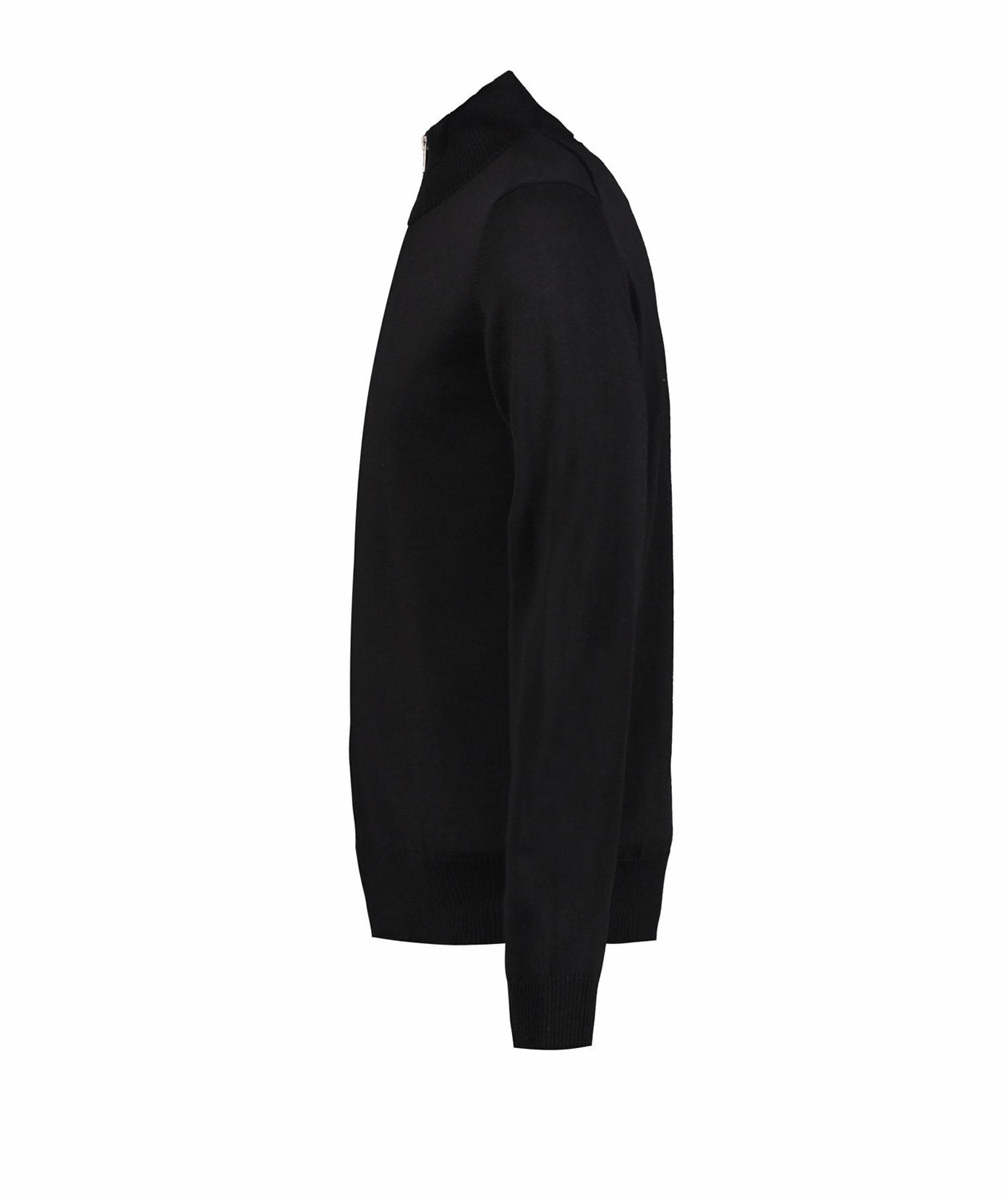 Seven Seas knitted Cardigan with merino wool, Black, large image number 2