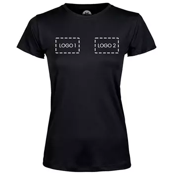 Tee Jays luxury T-shirt dam med logotryck