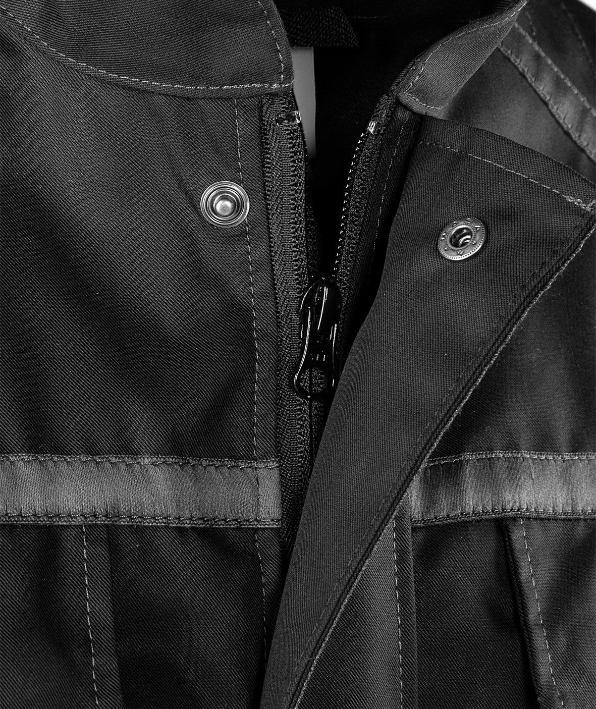 Fristads Green dame arbeidsjakke 4689 GRT, Svart, large image number 3