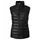 Matterhorn Walker women's quilted vest, Black, Black, swatch