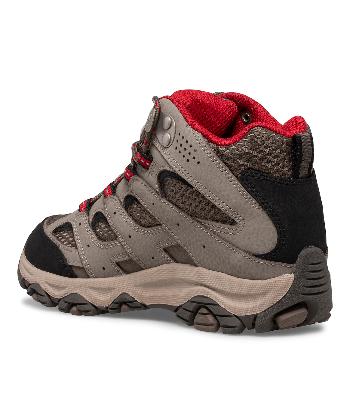Merrell Moab 3 Mid WTRPF Altitude st&oslash;vletter til barn, Light Taupe, large image number 2