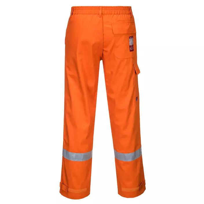 Portwest BizFlame Plus work trousers, Orange, large image number 1
