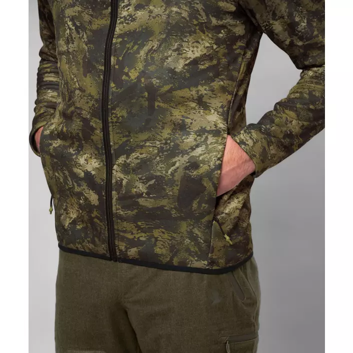 Seeland Power Camo fleece jacket, InVis Green, large image number 4
