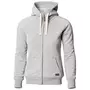 Nimbus Williamsburg hoodie med blixtlås dam, Grey melange