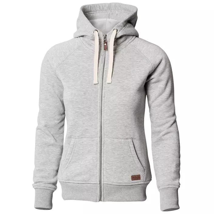 Nimbus Williamsburg hoodie med blixtlås dam, Grey melange, large image number 0