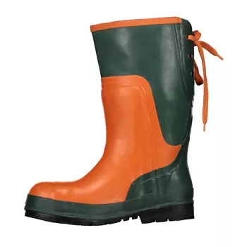 Oregon safety rubber boots with cut protection SB, Orange