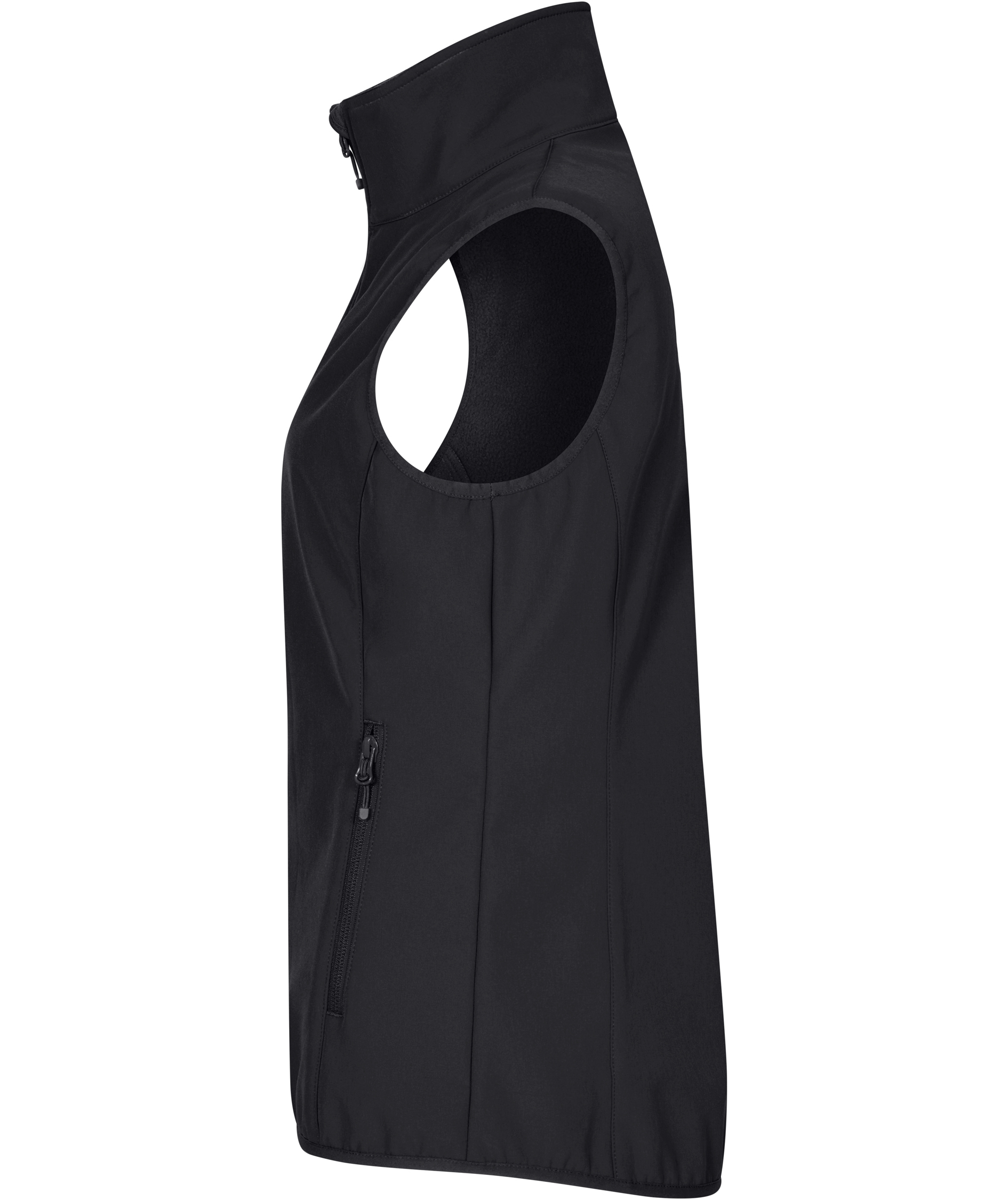 Clique Classic women's softshell vest, Black, large image number 3