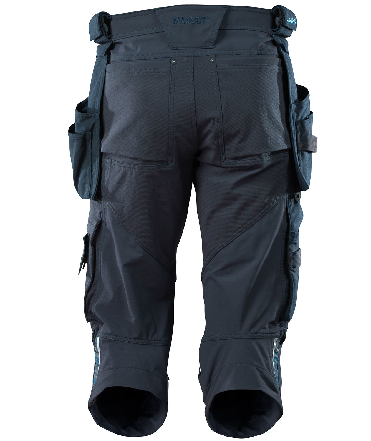 Mascot Advanced craftsman knee pants full stretch, Dark Marine Blue, large image number 2