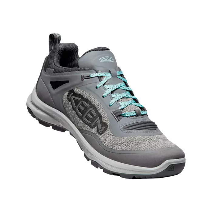 Keen Terradora Flex WP women's hiking shoes, Steel grey/Cloud blue, large image number 0