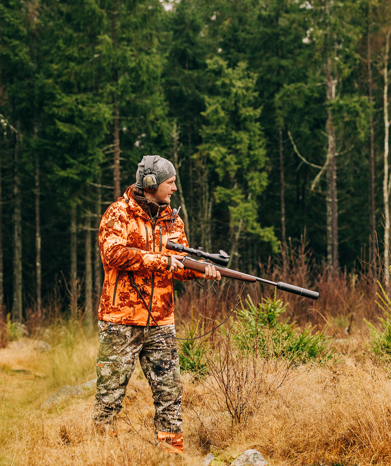 Pinewood Retriever Active Camou jagtjakke, Strata Blaze, large image number 2