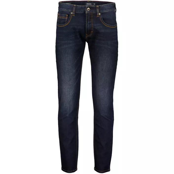 Bison Superflex jeans, Dark denim, large image number 0