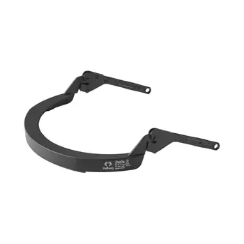 Hellberg Safe2 standard visor holder, Black