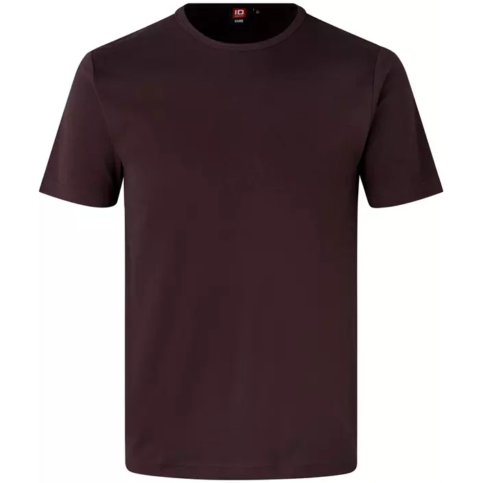 ID Interlock T-Shirt, Dark bourdeaux, large image number 0