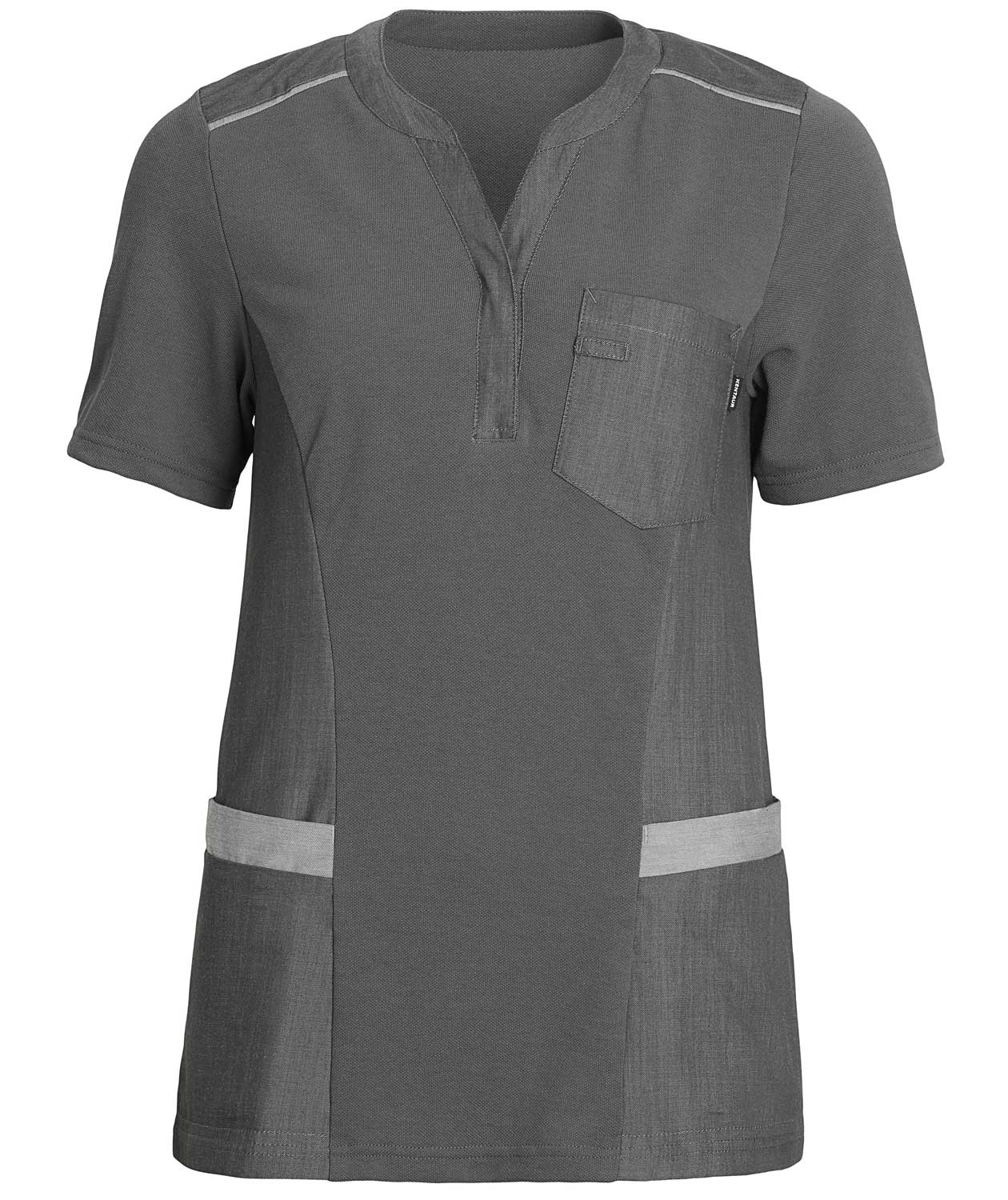 Kentaur dame pique busseronne, Gr&aring;&nbsp;Melange, Gr&aring;&nbsp;Melange, swatch