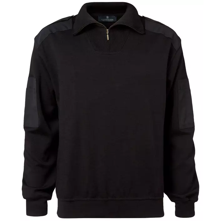 CC55 Oslo sweater, Black, large image number 0
