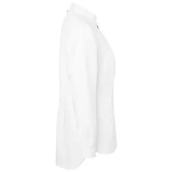 Segers 1026 slim fit women's chefs shirt, White