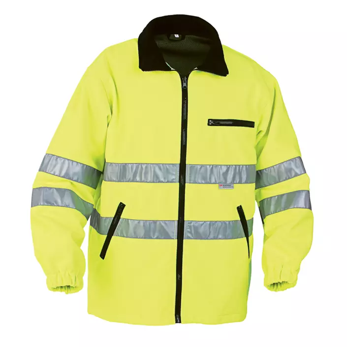 Top Swede fleece jacket, Hi-Vis Yellow, large image number 0