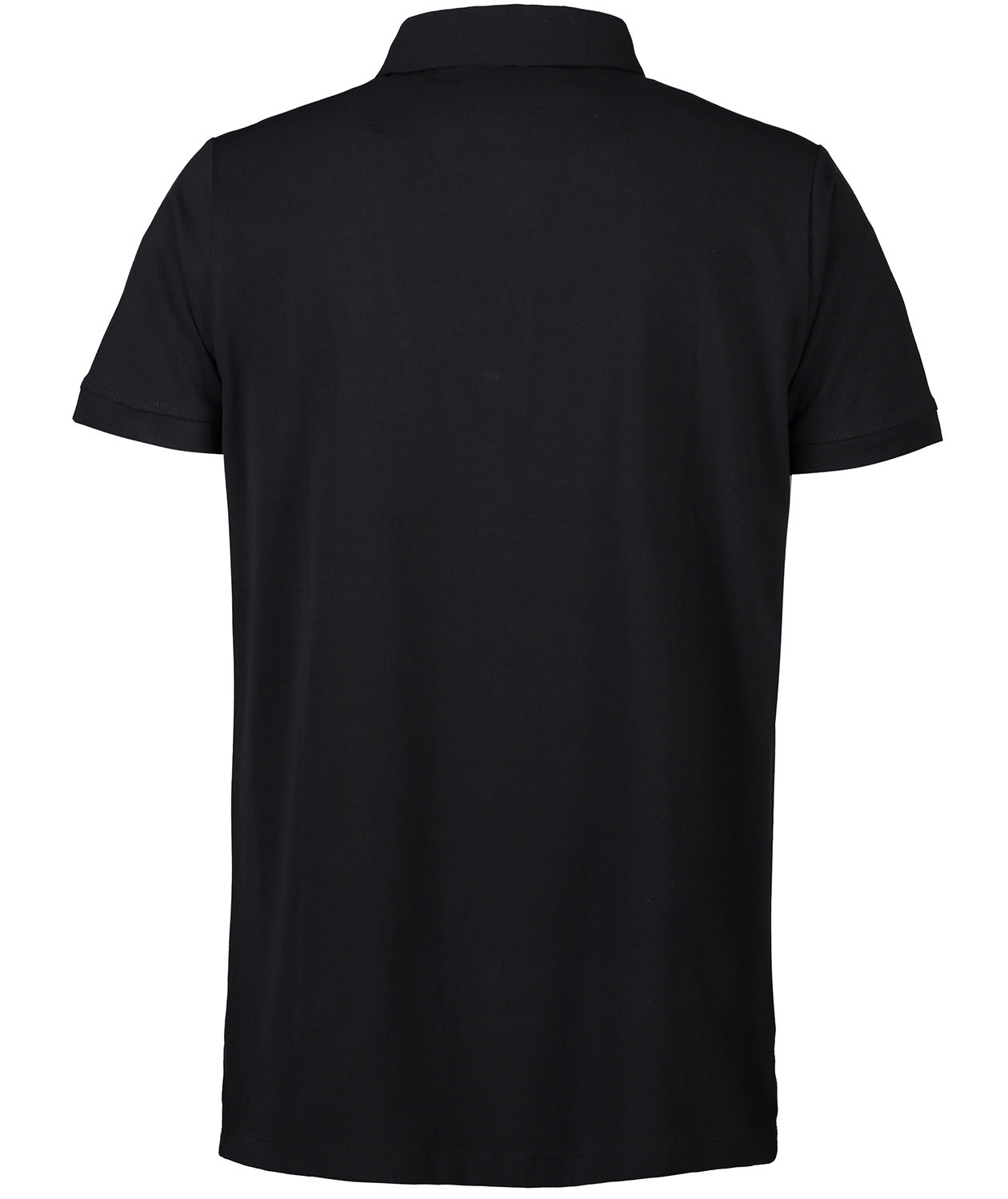 ID business polo with stretch, Black, large image number 4