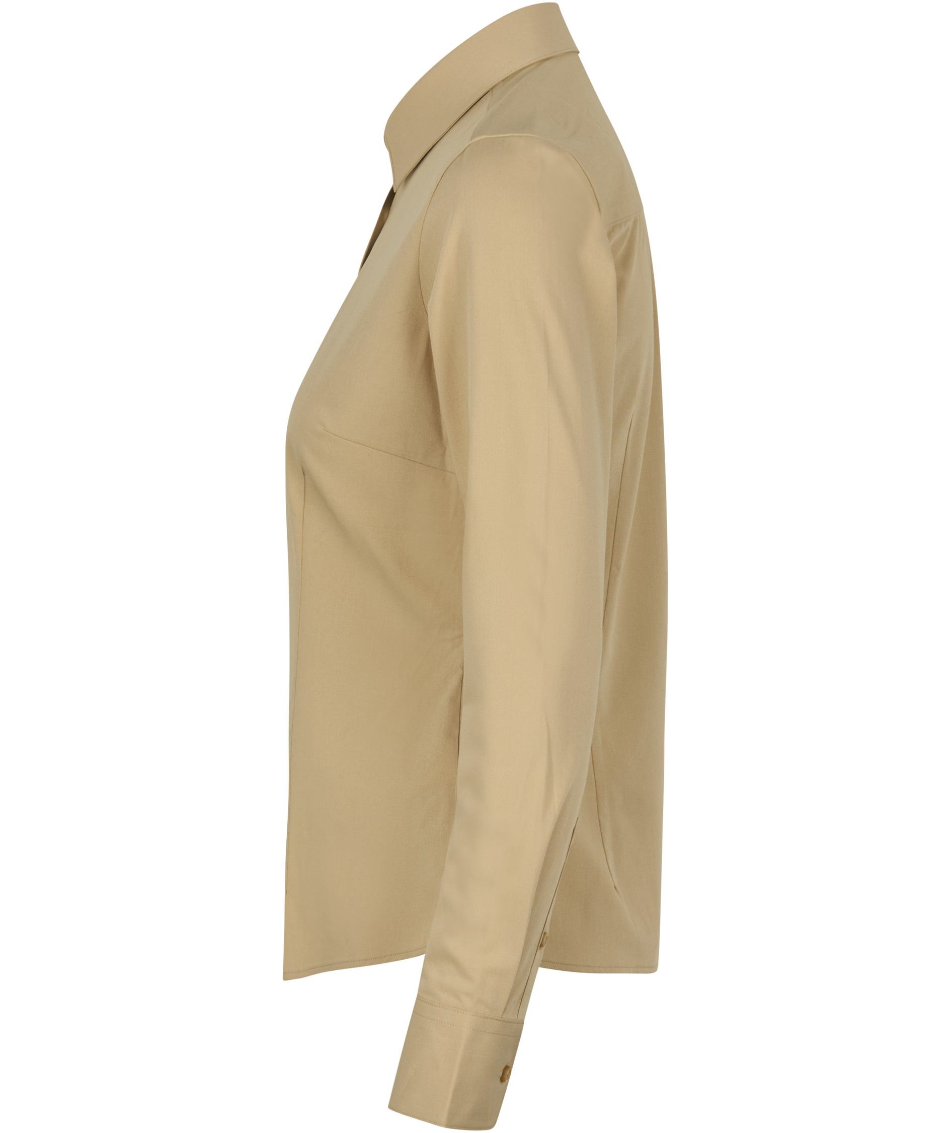 Seven Seas hybrid Modern fit dameskjorte, Sand, large image number 2