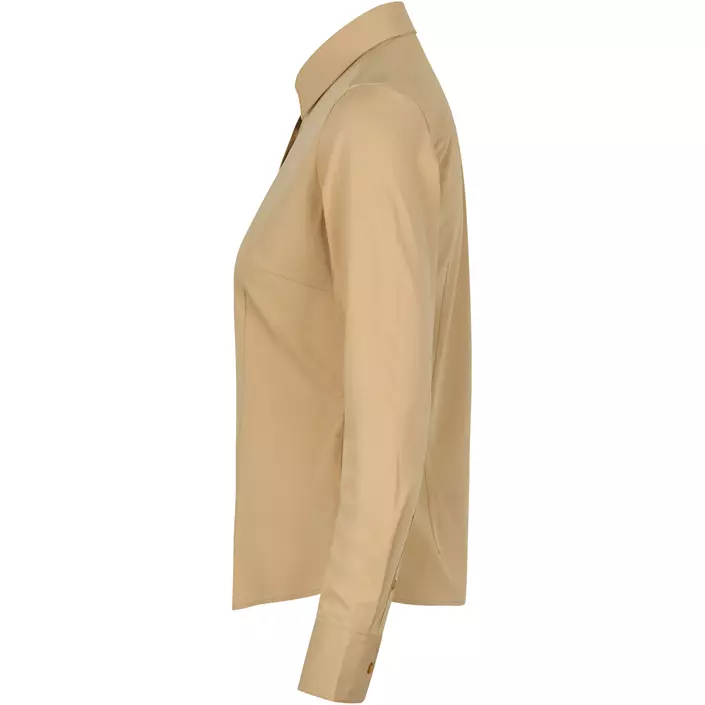 Seven Seas hybrid Modern fit skjorta dam, Sand, large image number 2
