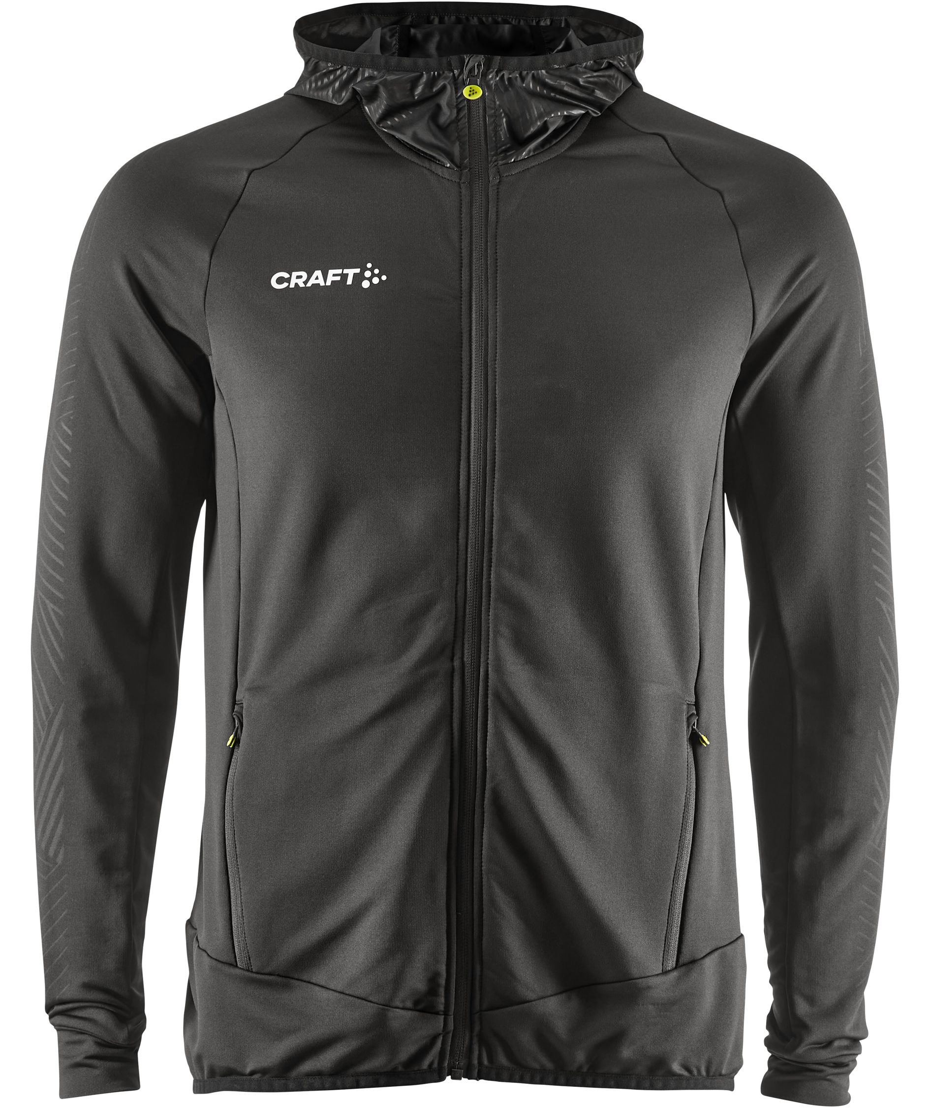 Craft Extend h&aelig;ttetr&oslash;je med lynl&aring;s, Asphalt, Asphalt, swatch