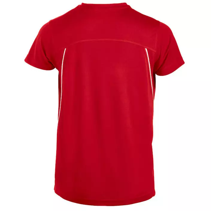 Clique Ice Sport-T  T-Shirt, Rot/Weiß, large image number 1