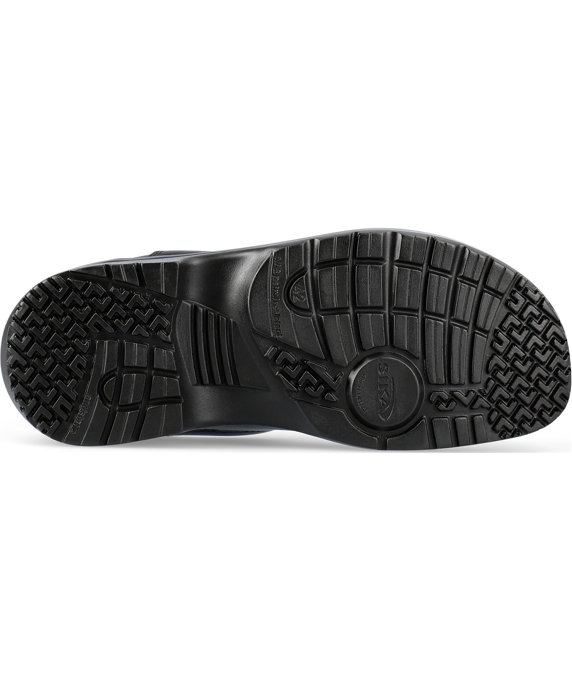 Sika Fusion Clog tr&aelig;sko med h&aelig;lkappe O2, Sort, large image number 5