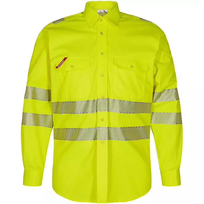 Engel Safety arbejdsskjorte, Hi-Vis Gul, large image number 0