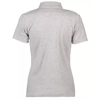 Seven Seas women's polo shirt, Light Grey Melange