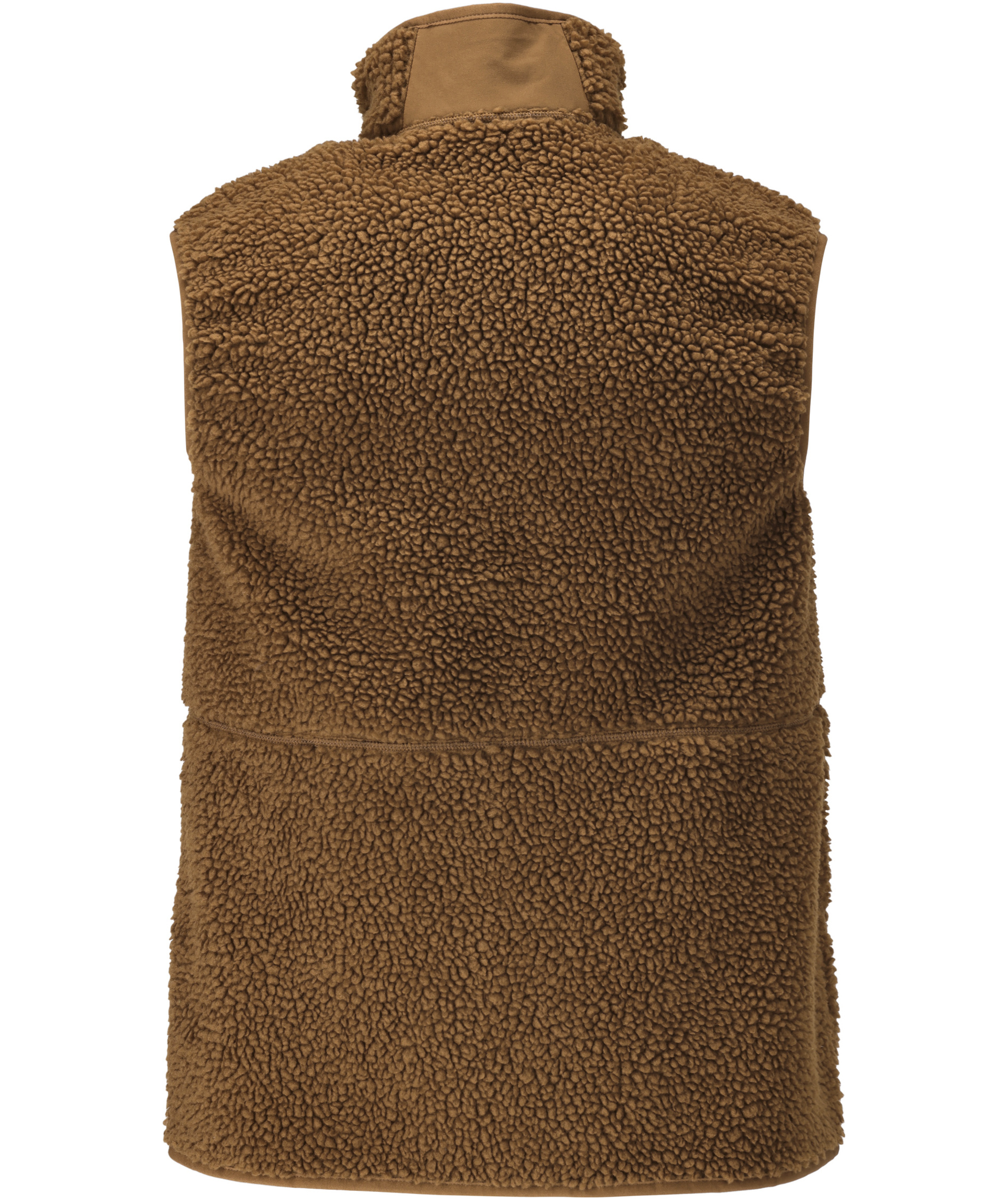 Mascot Customized fiberpelsvest, N&oslash;ddebrun, large image number 1