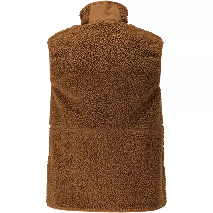 Mascot Customized fibre pile vest, Nut brown, large image number 1