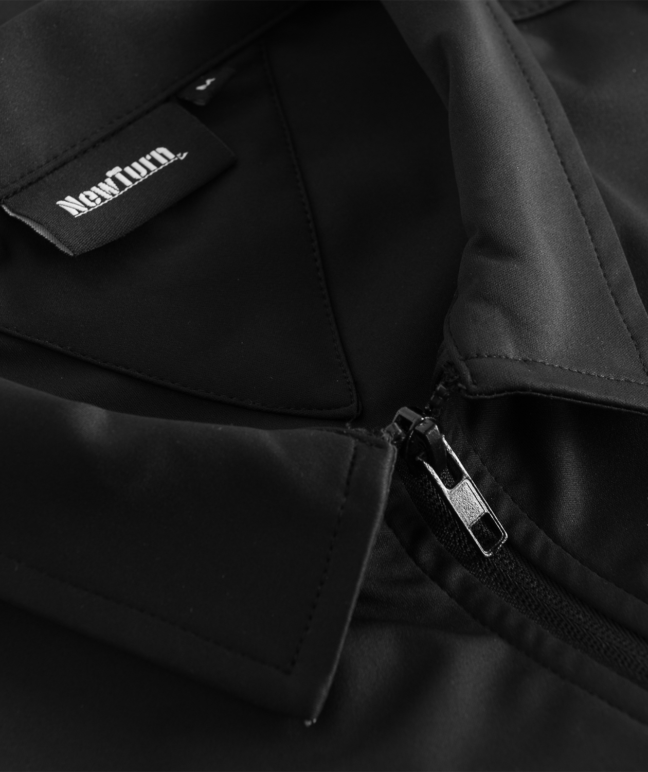 2nd quality NewTurn Flexshell women's jacket, Black, large image number 3