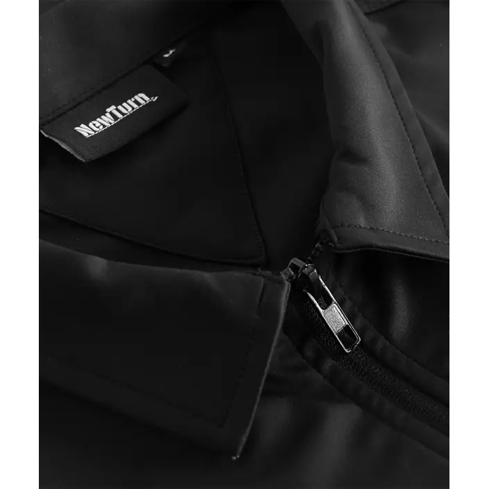 2nd quality NewTurn Flexshell women's jacket, Black, large image number 3