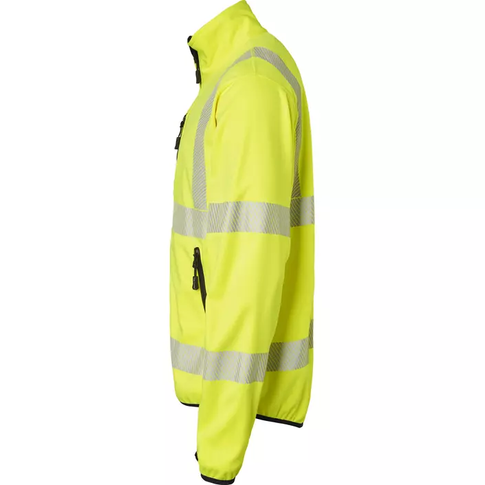 Top Swede softshell jacket 7721, Hi-vis Yellow/Black, large image number 3