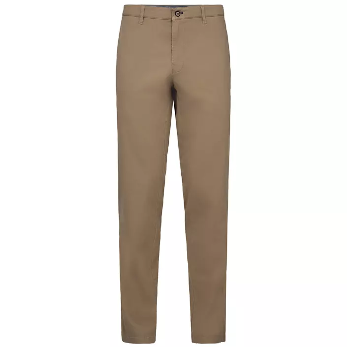 Sunwill Extreme Flex Modern fit bukse, Dark sand, large image number 0